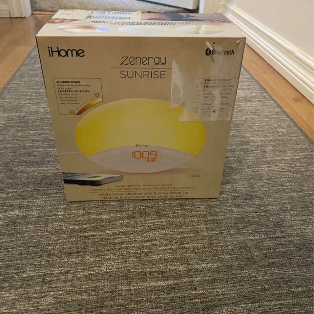 iHome Zenergy Sunrise Alarm Clock